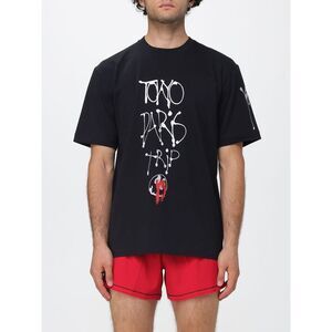 Y-3 Men Dropped Shoulder Bci Cotton T-Shirt Y-3 With A Graphic Print